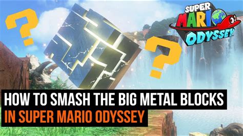 big metal boxes mario odyssey|metal blocks Mario Odyssey.